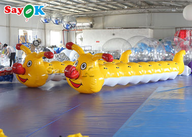 Φουσκωτά μπαλόνια ζώων 6m Αστεία διακόσμηση καρναβαλιού Φουσκωτή κάμπια για παιχνίδια ομαδικής ανάπτυξης
